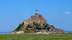 音乐短片,风景 - Mount-Saint-Michael 圣米歇尔山