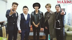 VIXX,强仁(Super Junior),银赫(SuperJunior),Super Junior-D&E,韩国群星 - MAXIM ICON 画报拍摄花絮