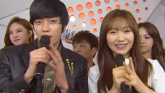 NS允智,许阁,Girl's Day,敏雅(Girl's Day),Niel(TEEN TOP) - 音乐银行待机室 采访Cut