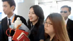 秀智(Miss A),miss A - 秀智 青岛流亭机场 送机