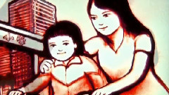李健 - 爱的四季 - 感恩母亲节沙画
