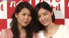 SKE48 - 松井珠理奈,母親とCM初共演で感激 バイトル新CM発表会