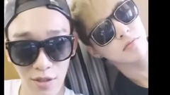 EXO-M,EXO - LG UPlus Box Self Camera
