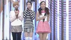 Kara,郑妮可 - SBS 人气歌谣 妮可 & 荷拉 & IU MC Cut 12/02/26