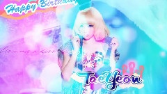 少女时代,太妍(少女时代) - Happy Birthday