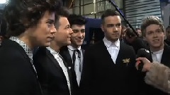 One Direction - One Direction Chat To Jameela At The BRITs(1)