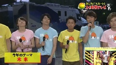 岚 - 24时间テレビ直前コメント 12/08/25