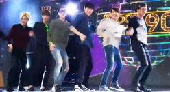 EXO - EXO~ Moon Night入场! 90年代 舞曲串烧!