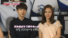EXO-K,EXO - 都暻秀从廉晶雅那里学会了叛逆 电影< Cart >发布会 D.O.Cut