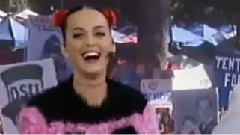 Katy Perry - Katy Perry's football predictions on ESPN College Gameday