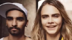 Cara Delevigne - Cara Delevingne's Collection For DKNY 2014