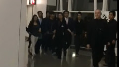 金秀贤 - 香港机场送机