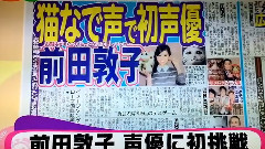 前田敦子 - 前田敦子初の声優 猫になる?